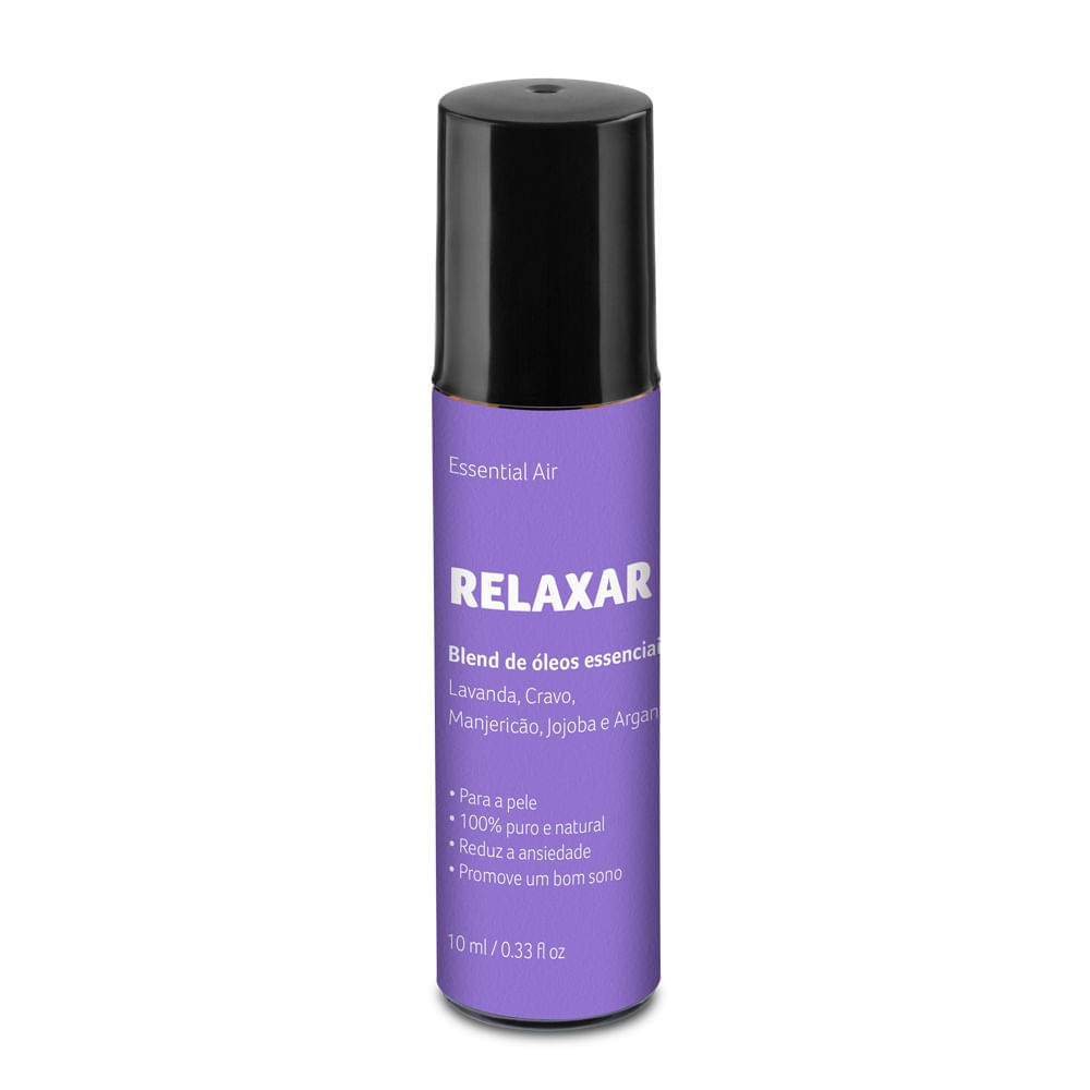 Óleo Essencial  Roll On Relaxar Multilaser Saúde 10Ml.