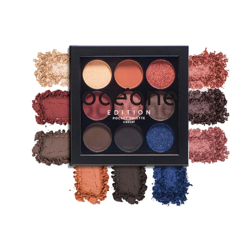 Paleta De Sombras Pocket Palette Casual Océane Edition 7g