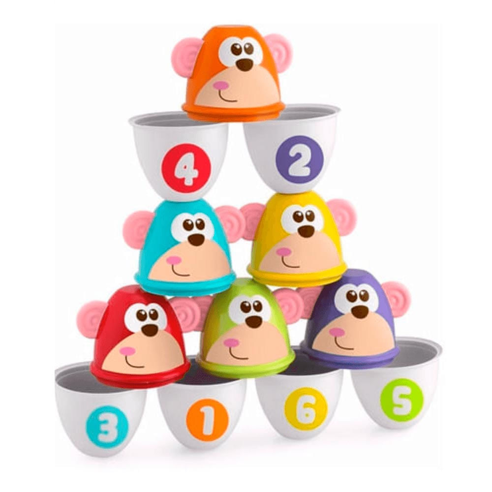 Brinquedo Educativo Boliche Dos Macaquinhos Chicco