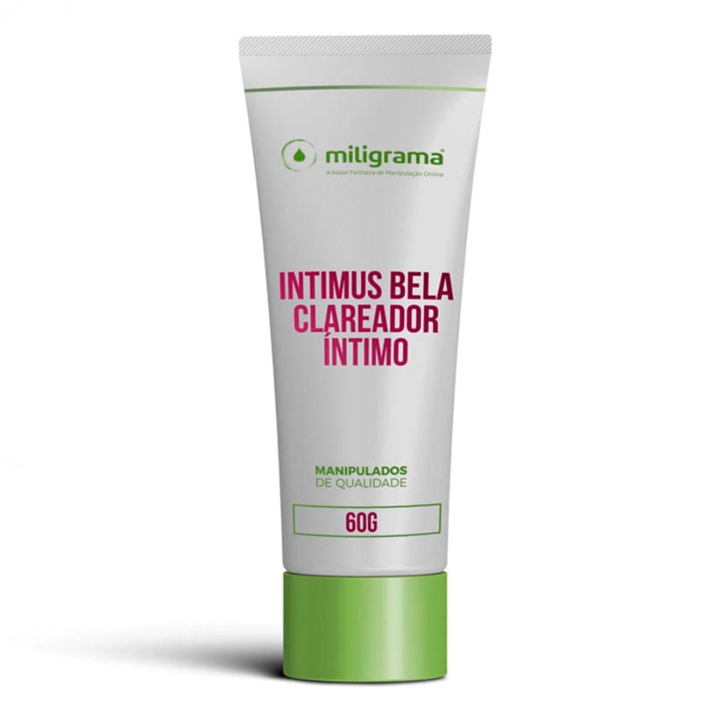 Clareador íntimo Intimus Bela Miligrama 60g
