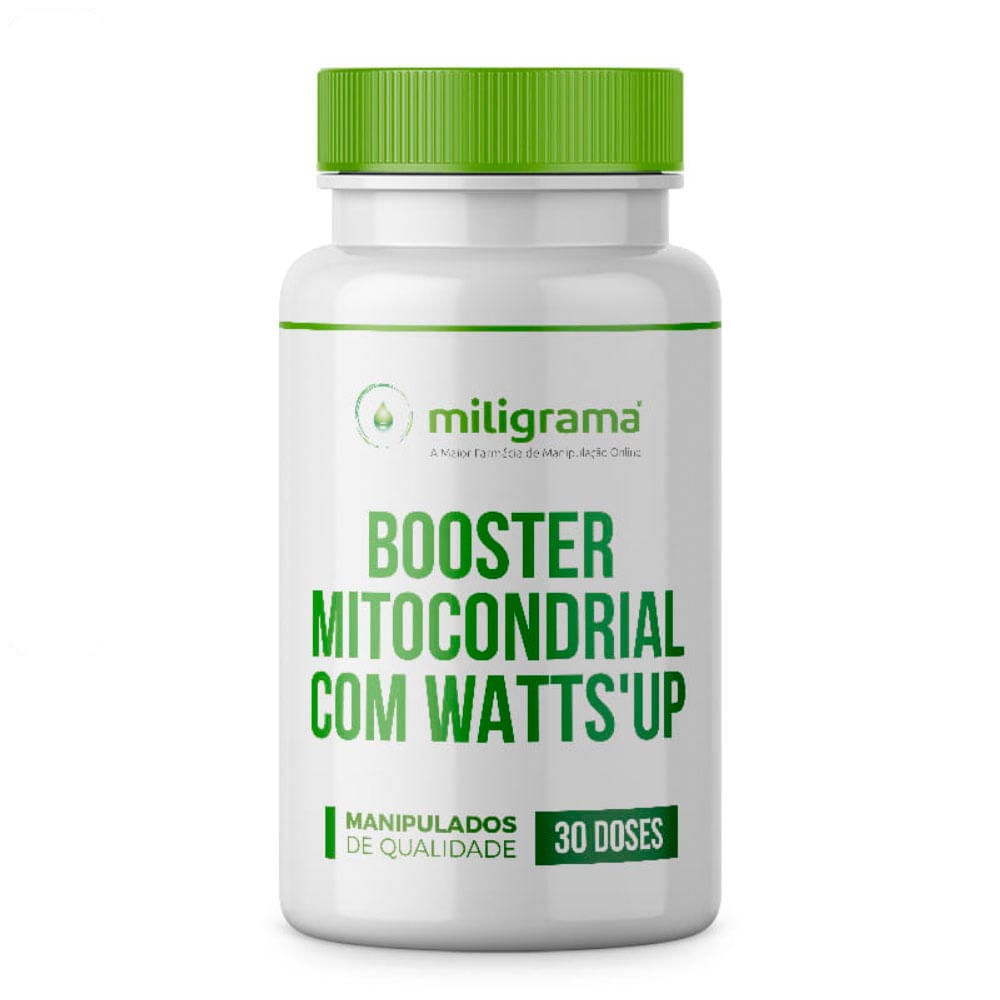 Suplemento Booster mitocondrial com Watts'Up Miligrama 30 doses