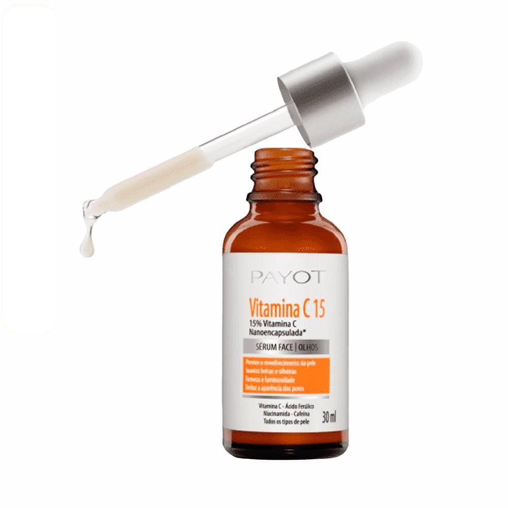 Payot Vitamina C15 Sérum Face e Olhos Payot Vitamina C15 30ml