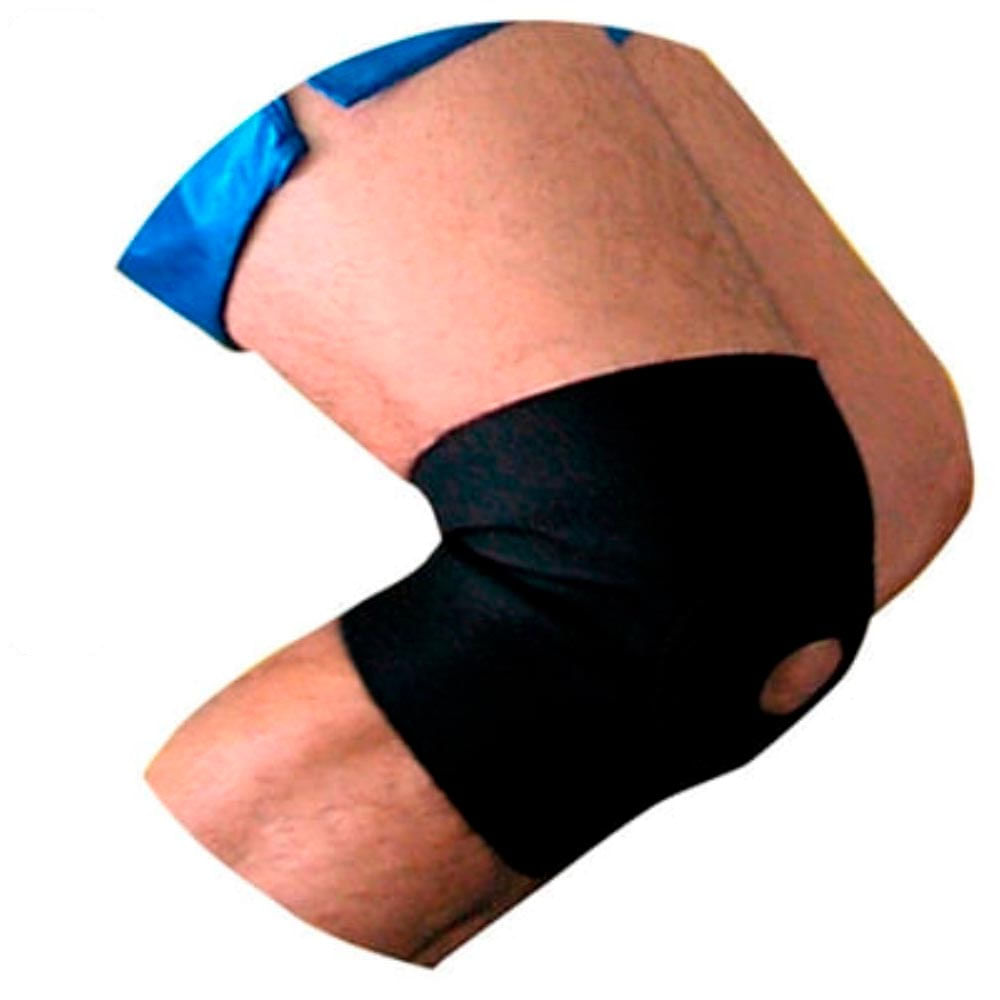 Joelheira Com Suporte Para Rótula Neoprene Tamanho P Salvapé