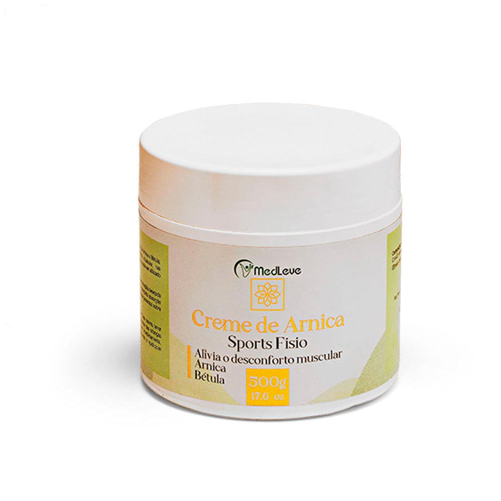 Creme de Massagem de Arnica Sports Fisio 500g MedLeve