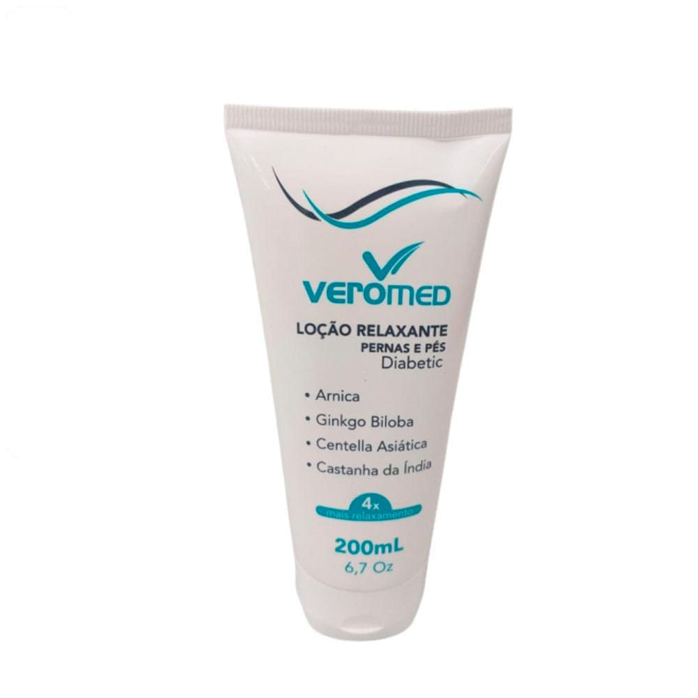 Loção Relaxante Pernas E Pés Veromed 250ml