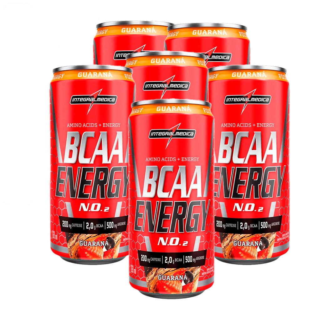 Bebida Proteica BCAA Energy RTD Integralmédica Guaraná 269ml