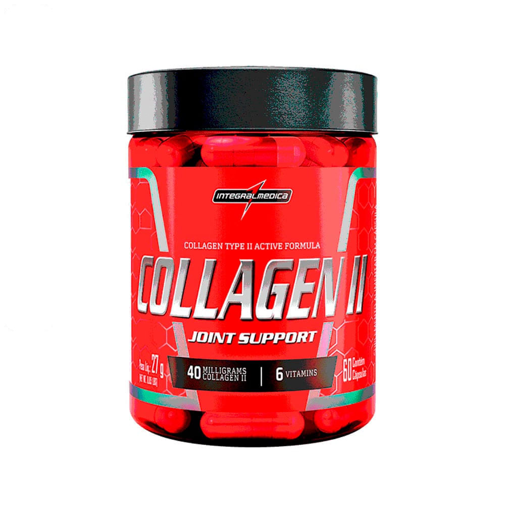 Suplemento De Colágeno Collagen Ii Integralmédica 60 Cápsulas