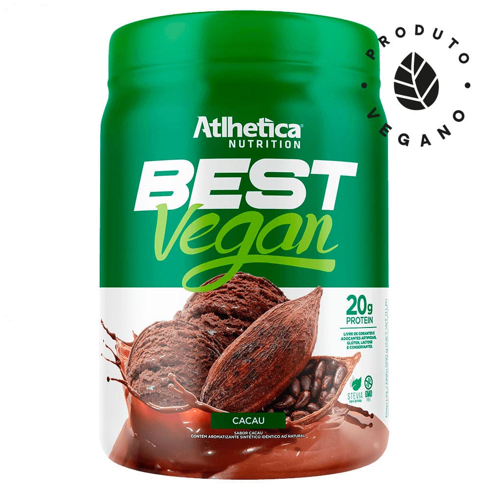 Best Vegan Protein Cacau Atlhetica Nutrition 500g