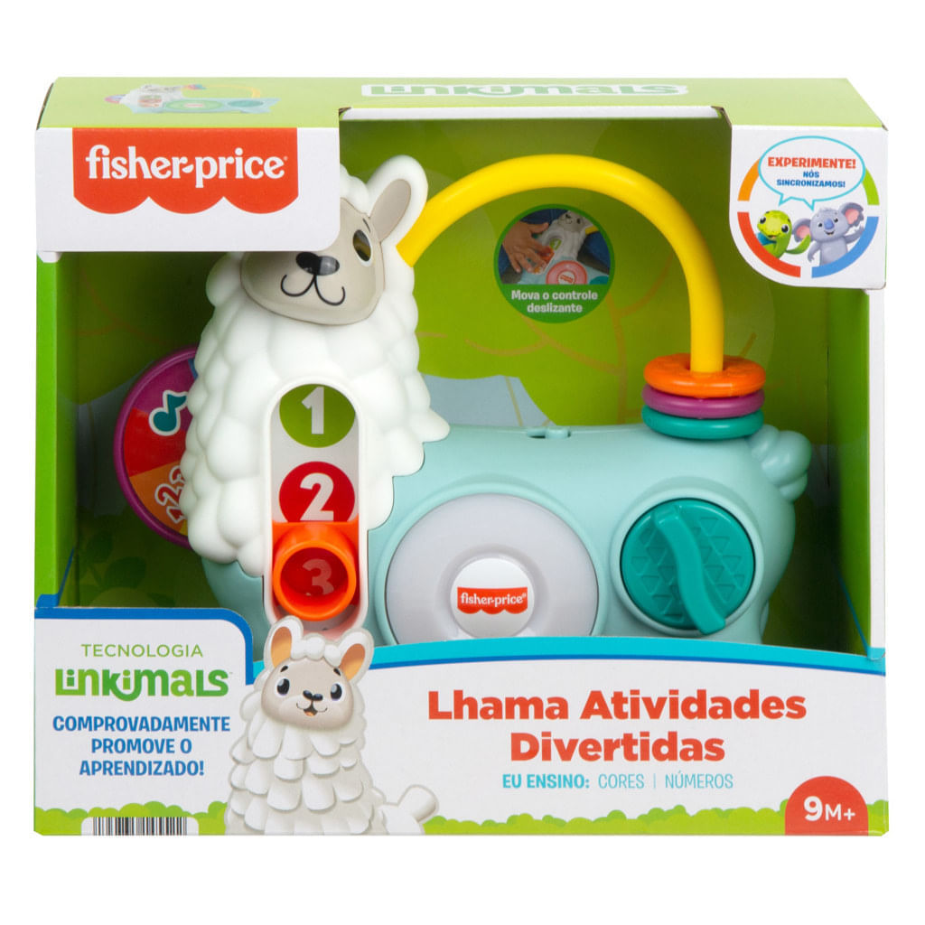 Brinquedo de Atividades Fisher-Price Linkimals Lhama Mattel