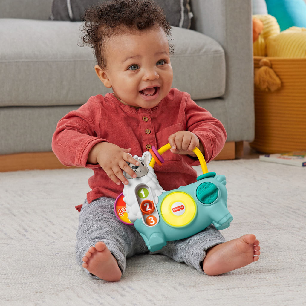 Brinquedo de Atividades Fisher-Price Linkimals Lhama Mattel