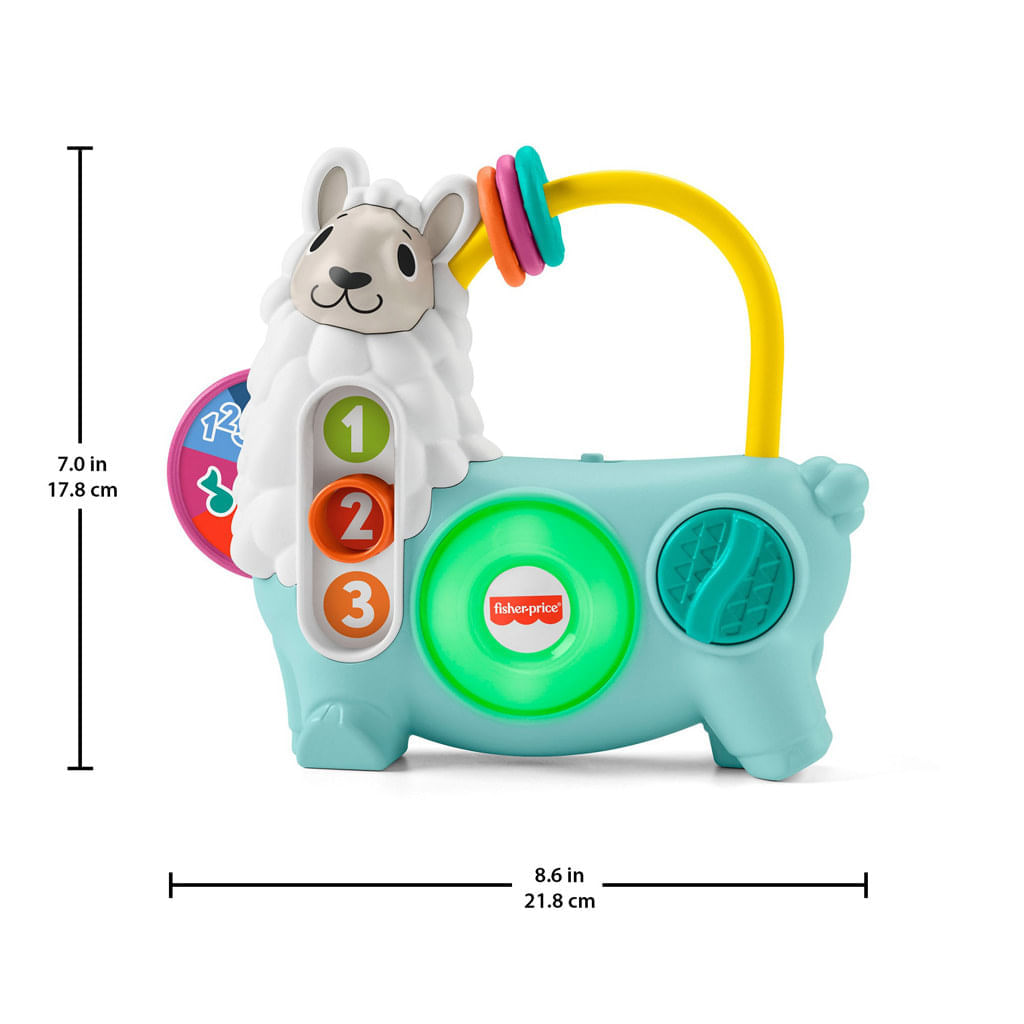 Brinquedo de Atividades Fisher-Price Linkimals Lhama Mattel