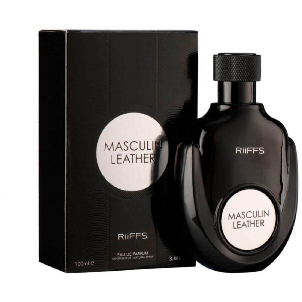 Masculin Leather Riiffs Eau De Parfum Perfume Masculino 100 ml