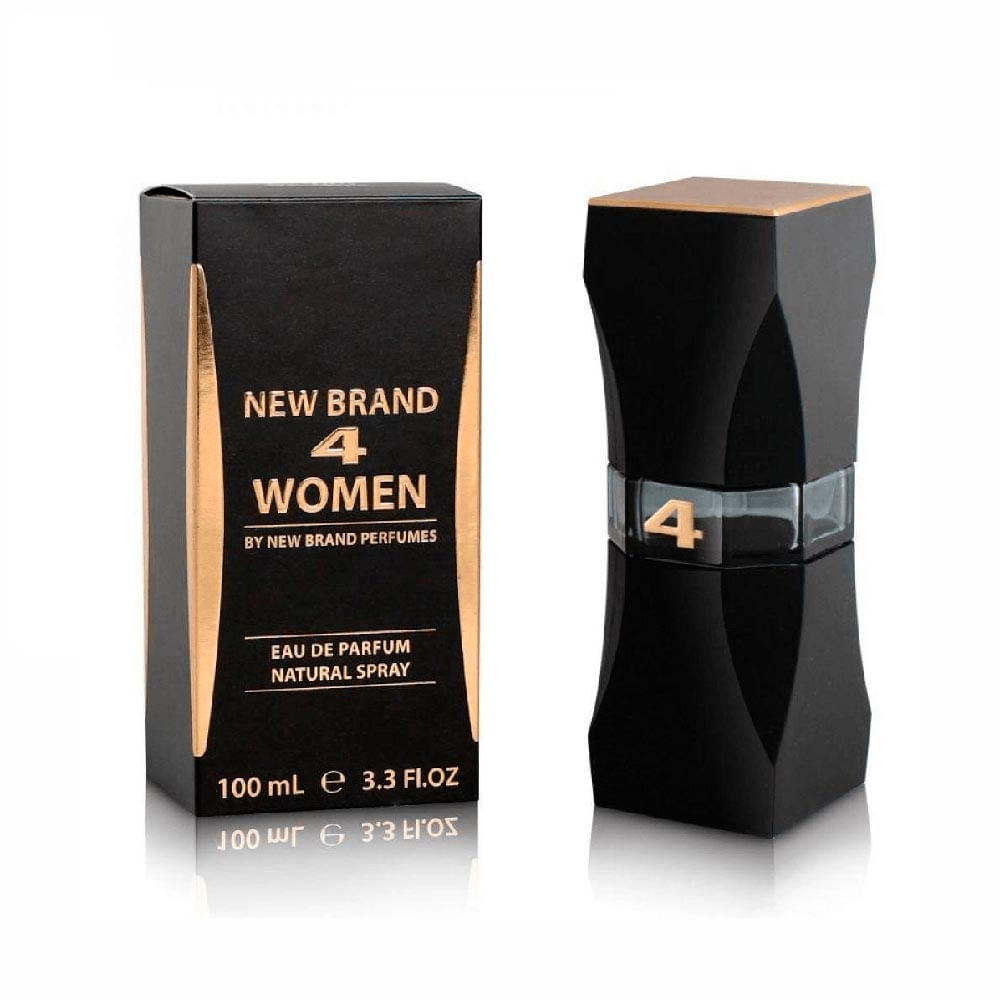 New Brand 4 Woman Eau De Parfum Perfume Feminino 100 Ml