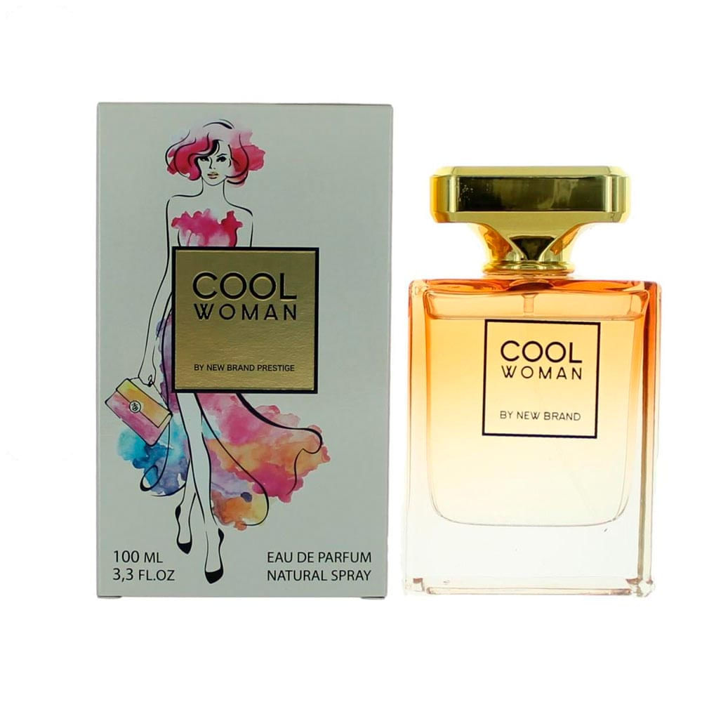 Cool Woman De New Brand Eau De Parfum Perfume Feminino 100 Ml