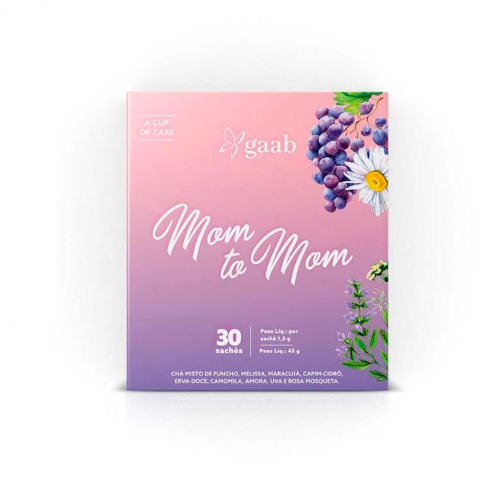 Chá Gaab Mom To Mom 30 sachês Gaab 45g