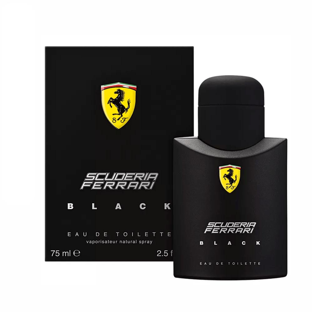 Ferrari Black Eau de Toilette Perfume Masculino 75 ml