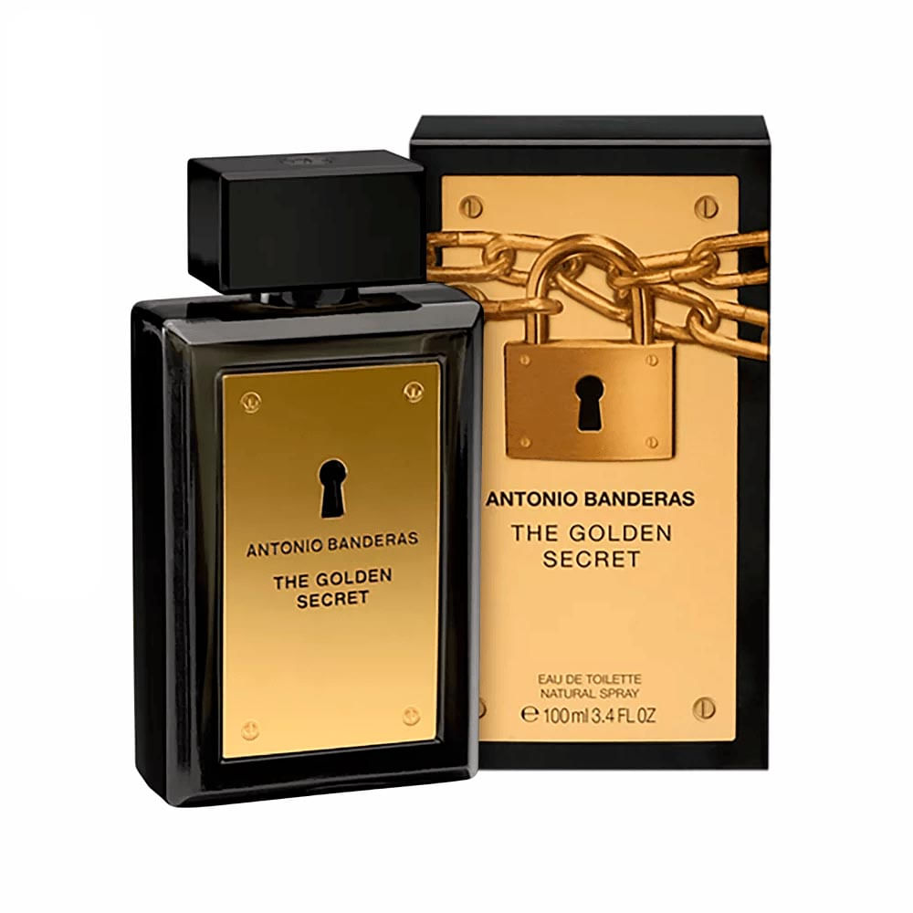 The Golden Secret By Antonio Banderas Eau de Toilette Perfume Masculino 100 ml