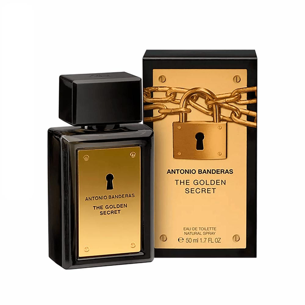 The Golden Secret By Antonio Banderas Eau de Toilette Perfume Masculino 50 ml
