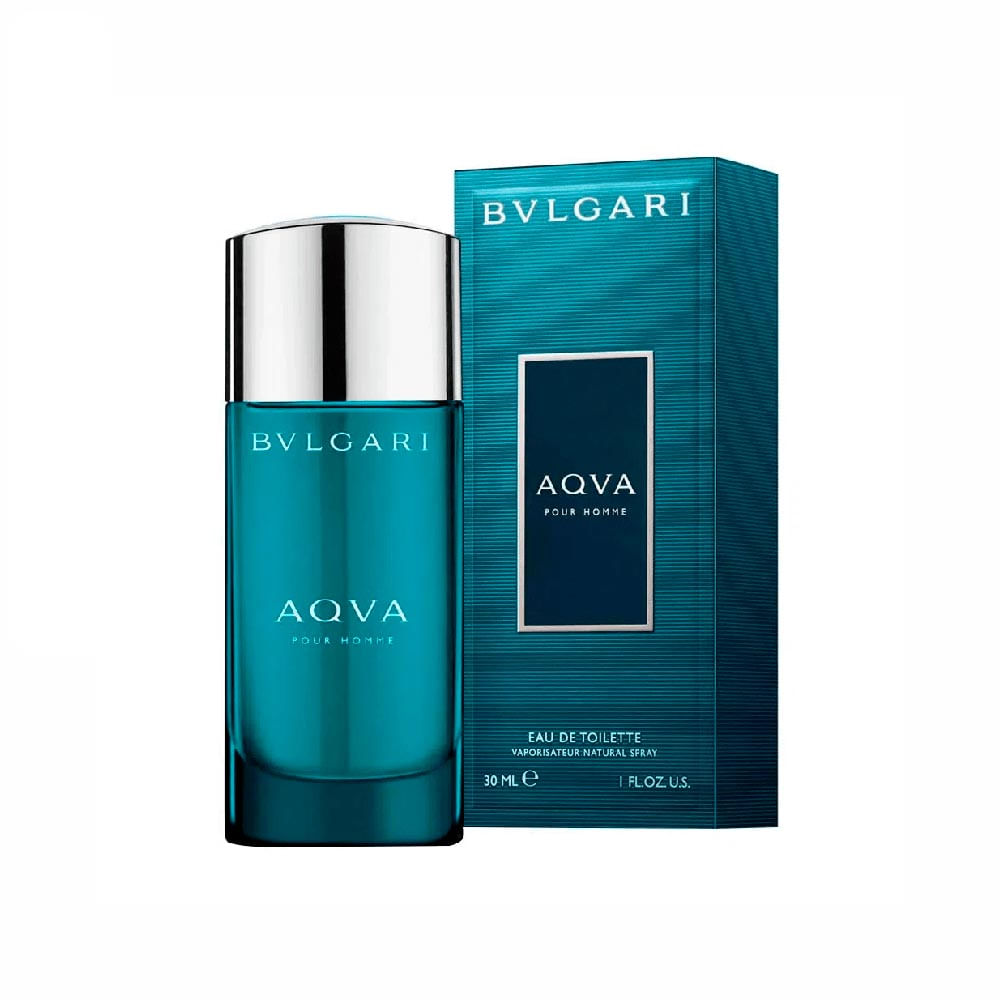 Perfume Masculino Aqva Eau de Toilette Bvlgari 30ml
