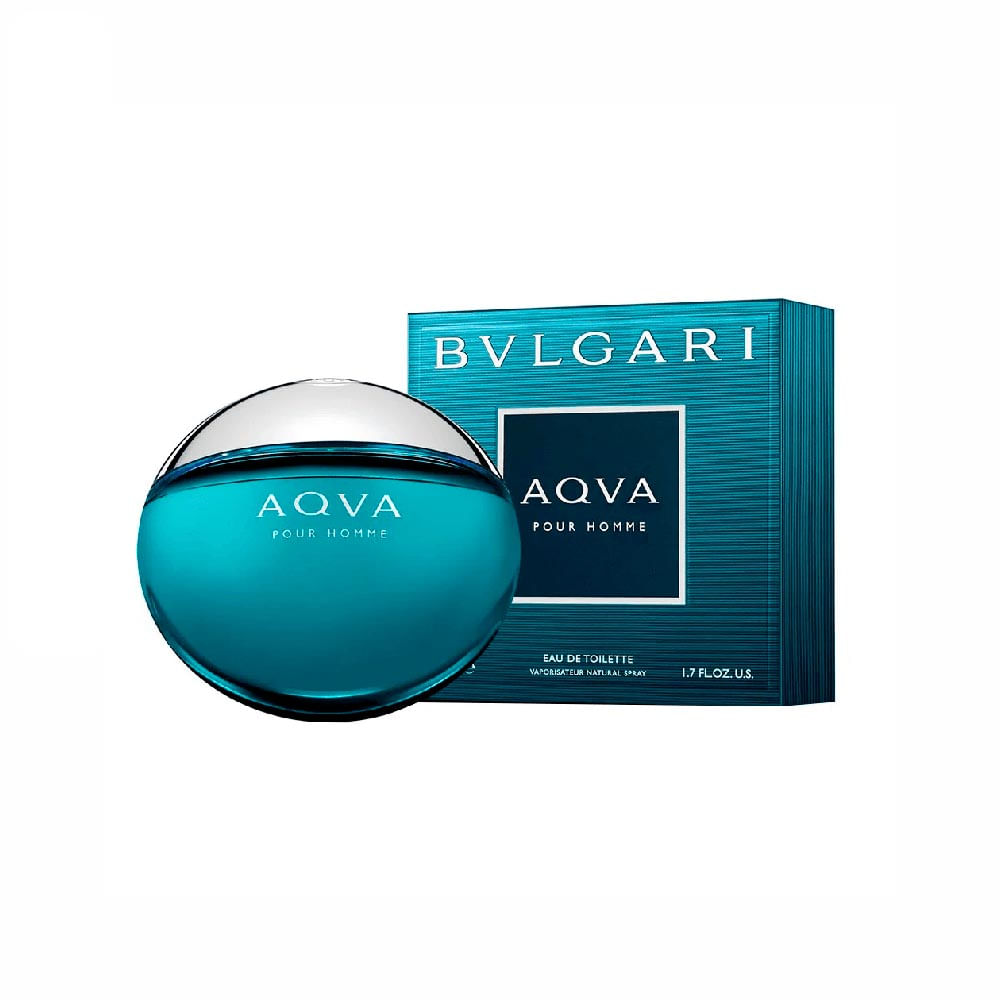 Perfume Masculino Aqva Eau de Toilette Bvlgari 50ml