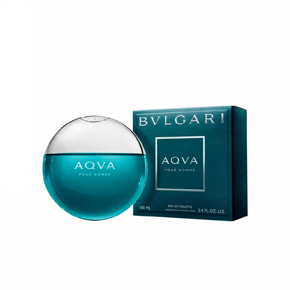 Perfume Masculino Aqva Eau De Toilette Bvlgari 100ml
