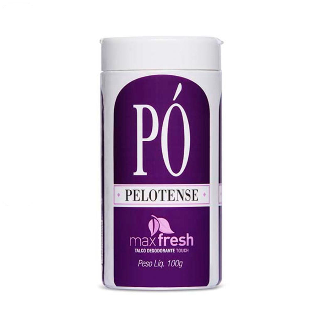 Talco Em Pó Max Fresh Pelotense Touch 100g