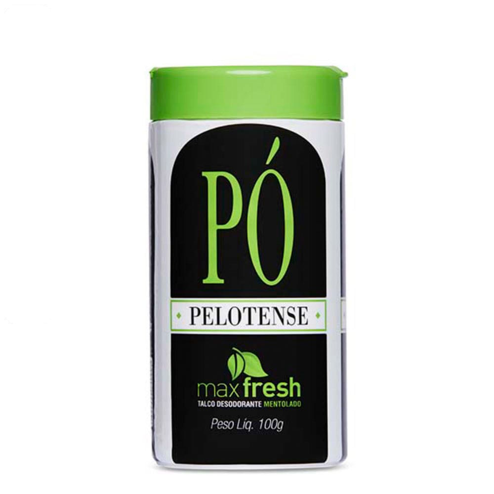 Talco Em Pó Pelotense Mentolado 100g