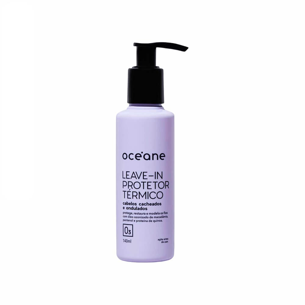 Leave In Protetor Térmico Para Cabelos Cacheados Oceàne 140ml