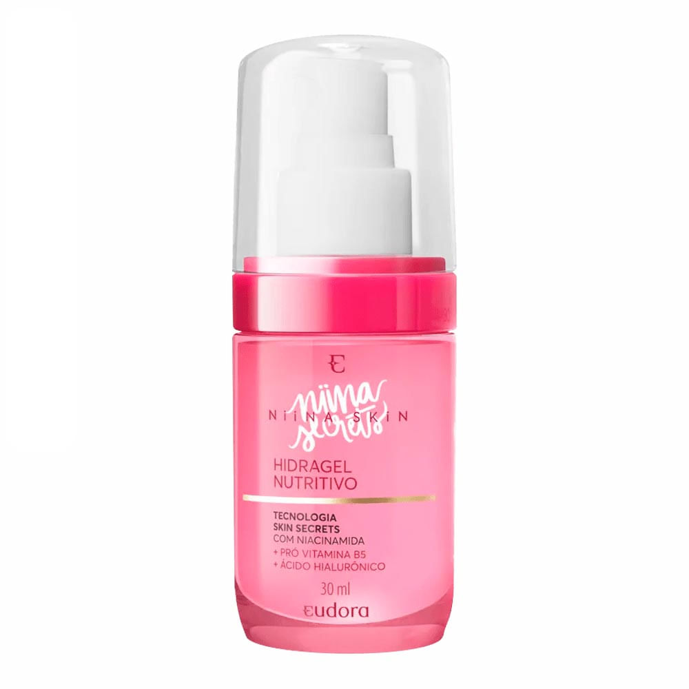 Gel Hidratante Facial Eudora Niina Secrets Skin Hidragel Nutritivo 30Ml