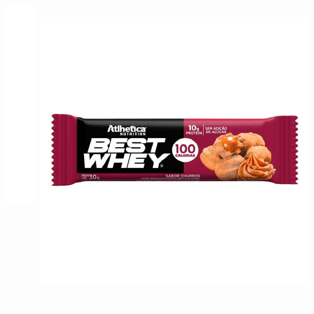 Best Whey Bar Churros Atlhetica 30G