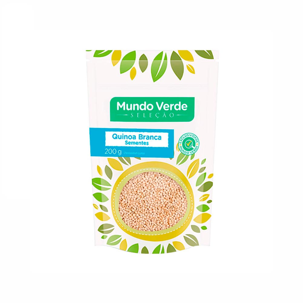 Superfood Quinoa Branco em Grãos Mundo Verde Seleção 200g