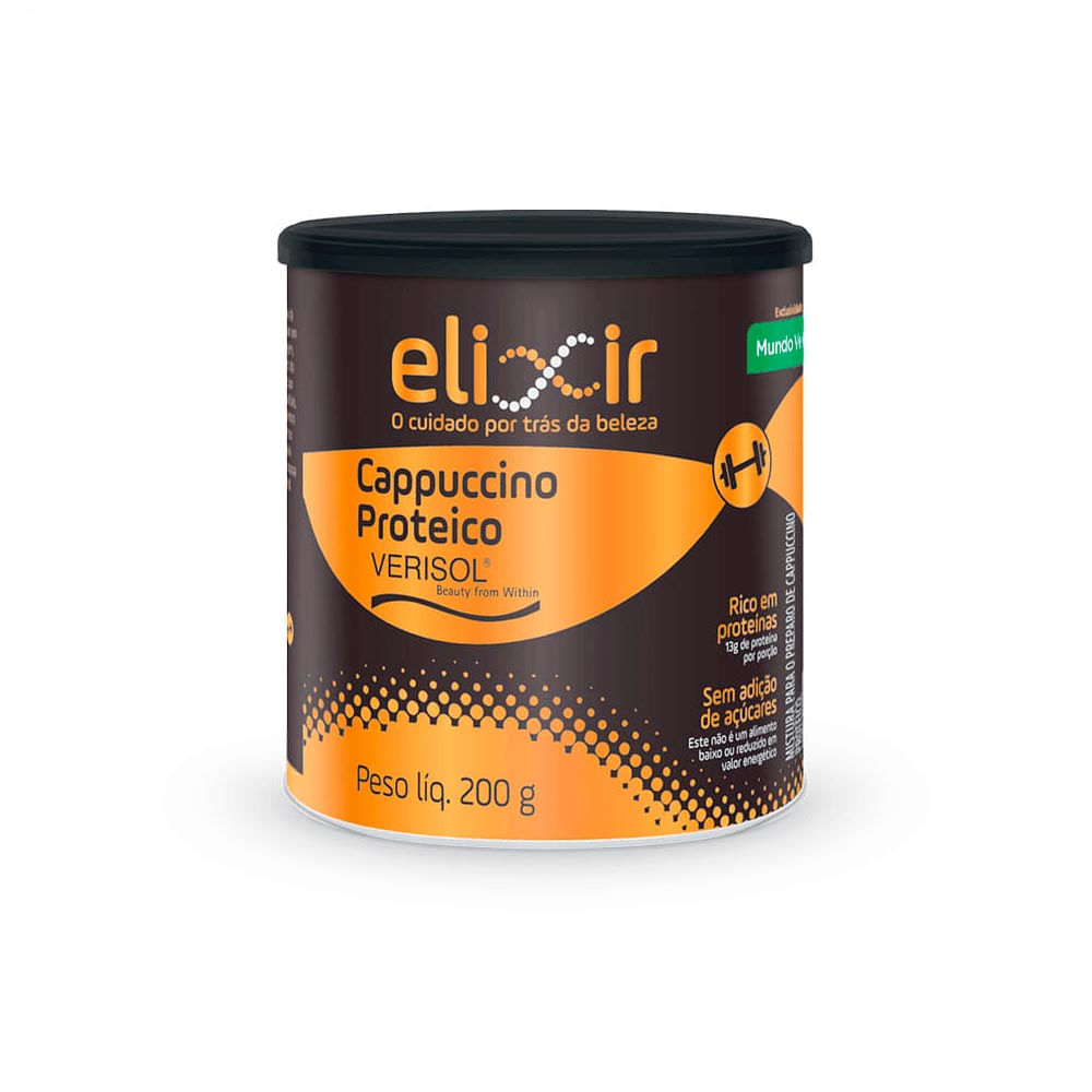 Cappuccino Proteico Elixir 200g