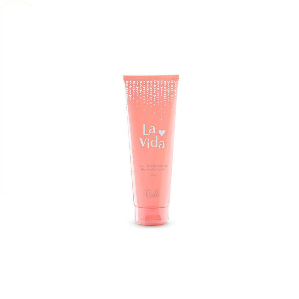 Loção Hidratante Corporal  Ciclo Cosméticos La Vida 240ml