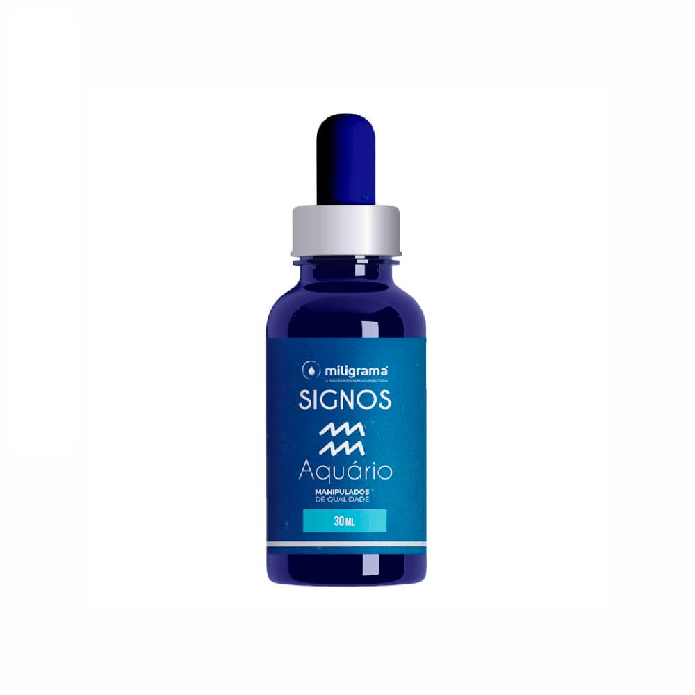 Florais e Signos Aquário 30ml Miligrama