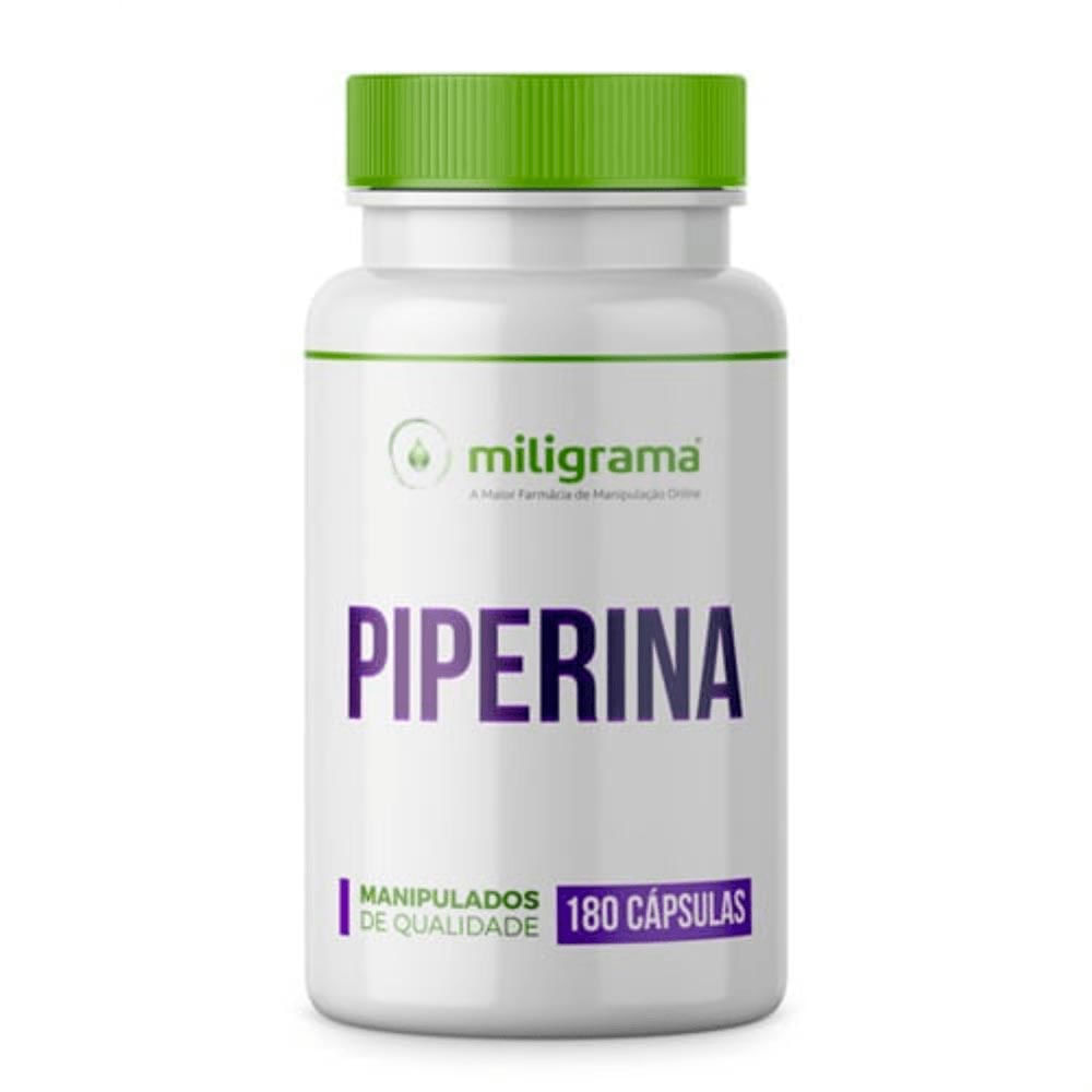 Piperina 15mg Miligrama 180 Cápsulas