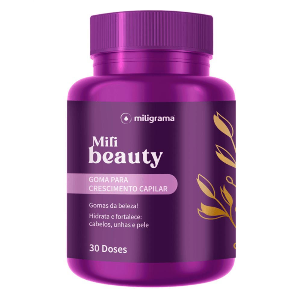 Goma para Crescimento Capilar Mili Beauty 30 doses