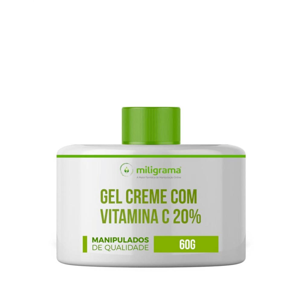 Gel Creme com Vitamina C 20% Miligrama 60g