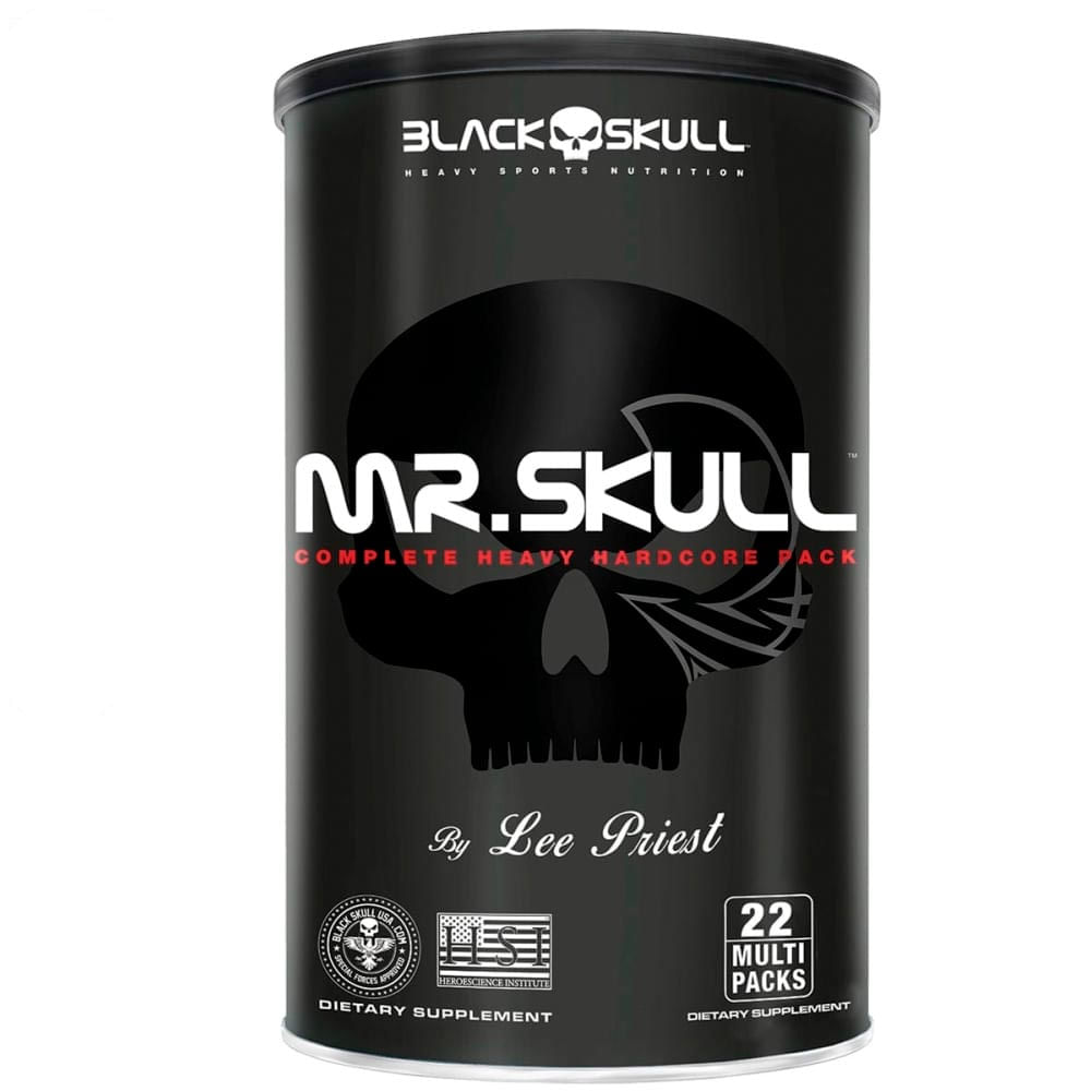 Combo Pack Mr. Skull Black Skull 22 unidades