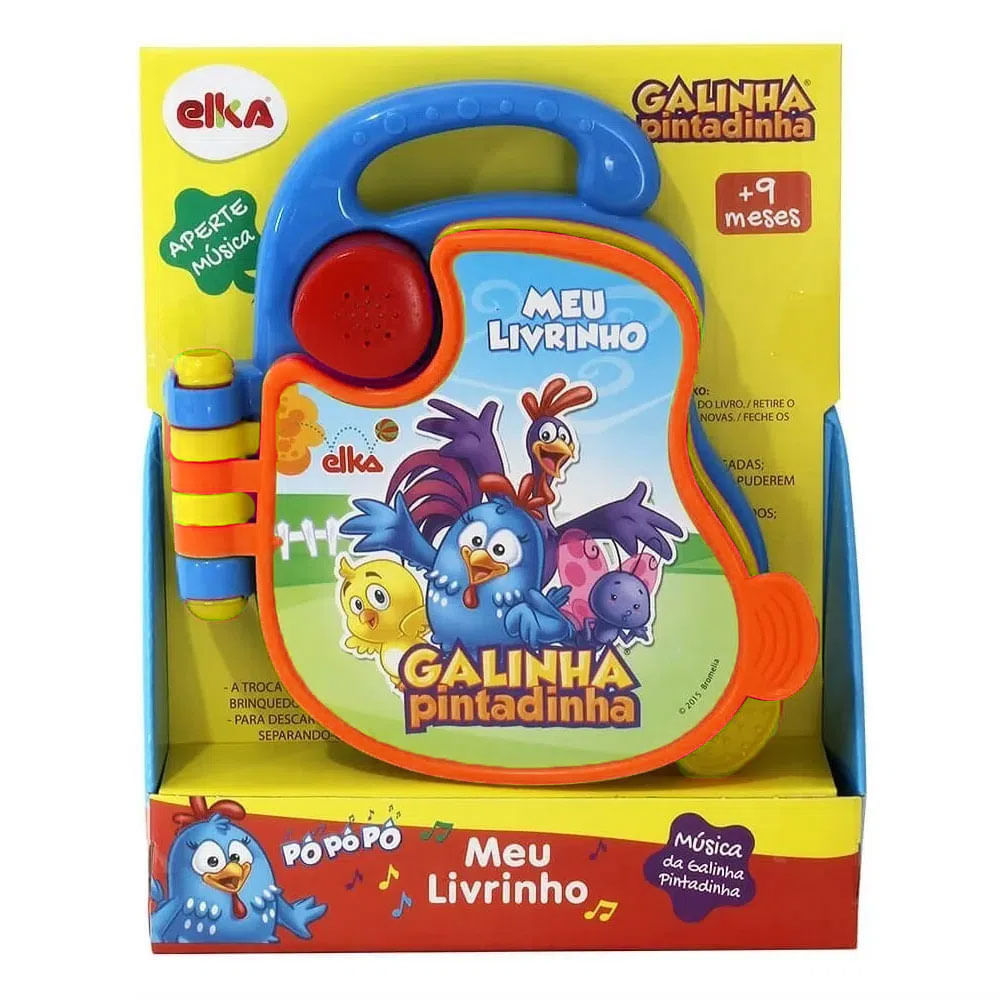 Livrinho Galinha Pintadinha Meu Livrinho Elka