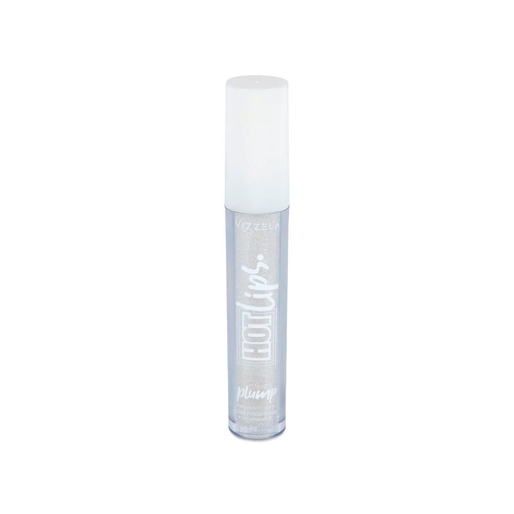 Gloss Labial Vizzela Hot Lips Crystal 4g