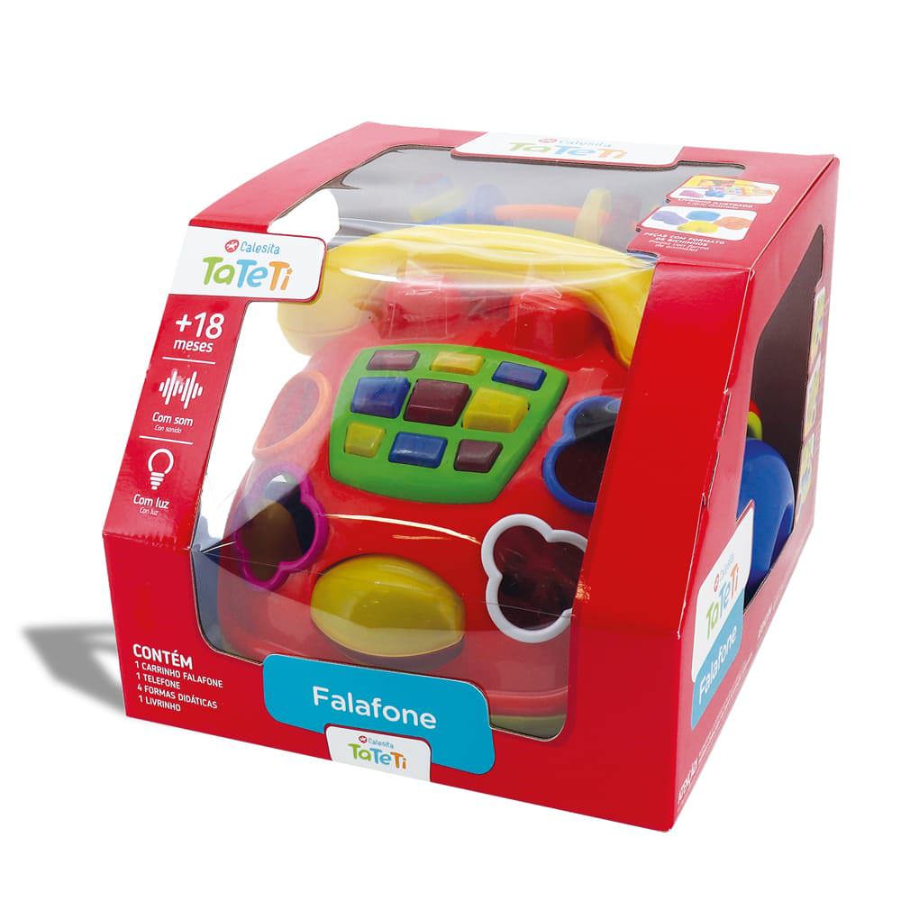 Brinquedo Educativo Telefone Didático Falafone Calesita