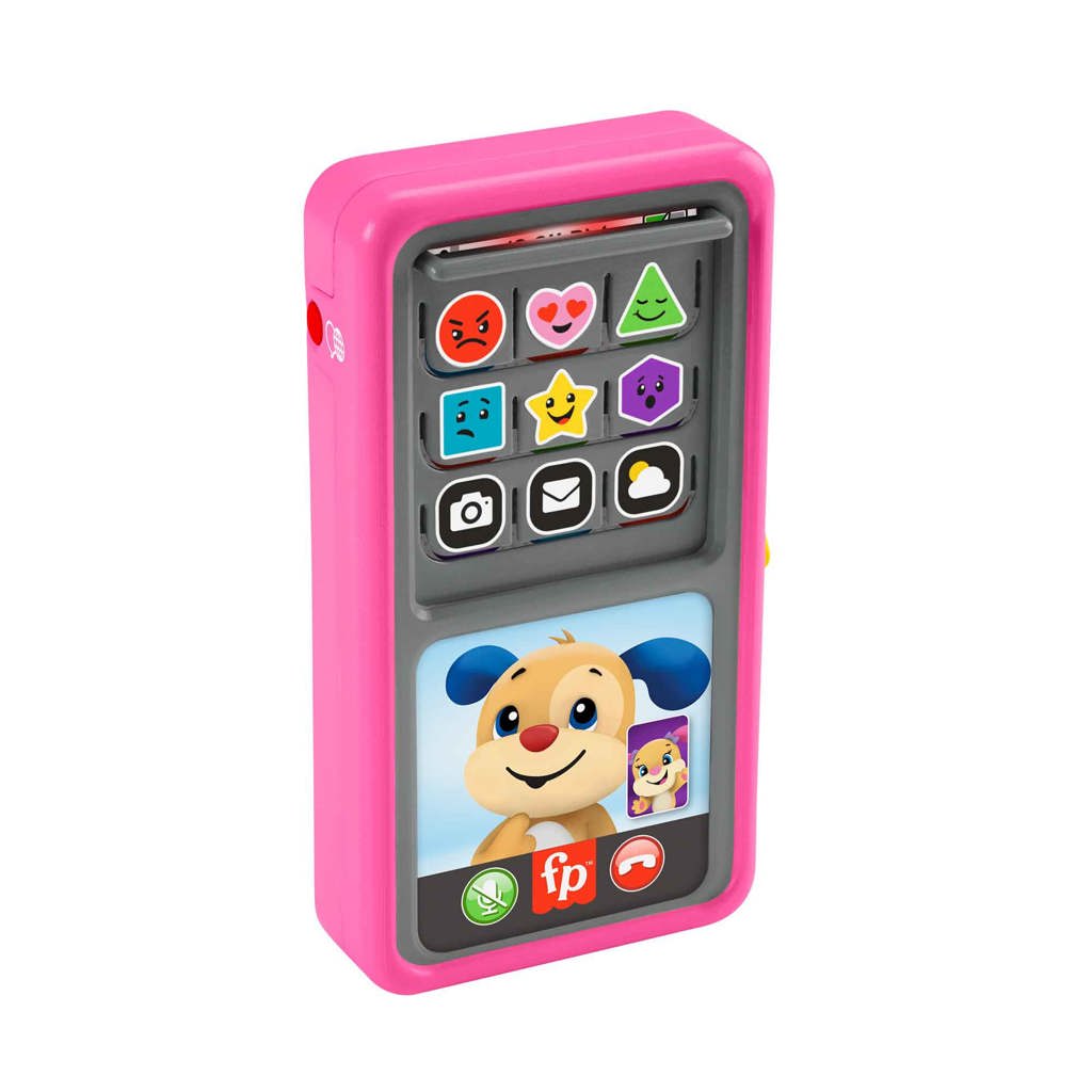 Brinquedo Educativo Telefone Interativo de Aprendizagem Fisher-Price Rosa