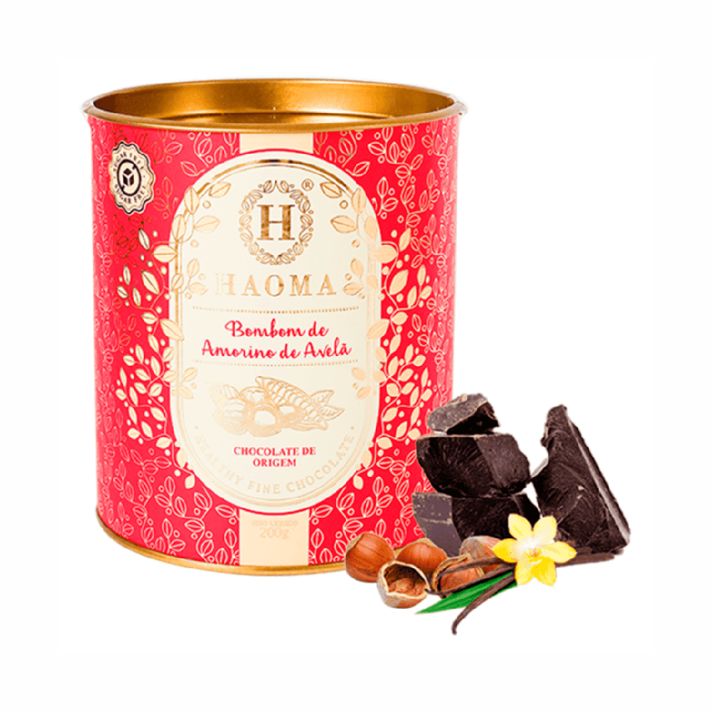 Bombom Amorino de Avelã Haoma 200g