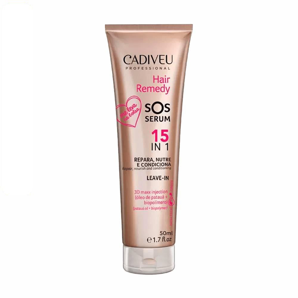 Sérum Leave-in Cadiveu Hair Remedy SOS 15 em 1 50ml