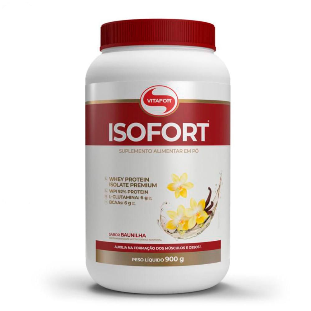 Suplemento Alimentar Isofort Vitafor Sabor Baunilha 900g