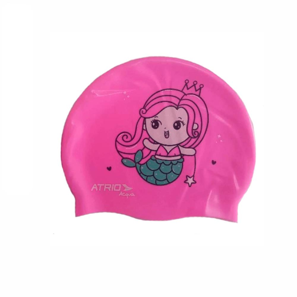 Touca De Natação Infantil Rosa - ES373