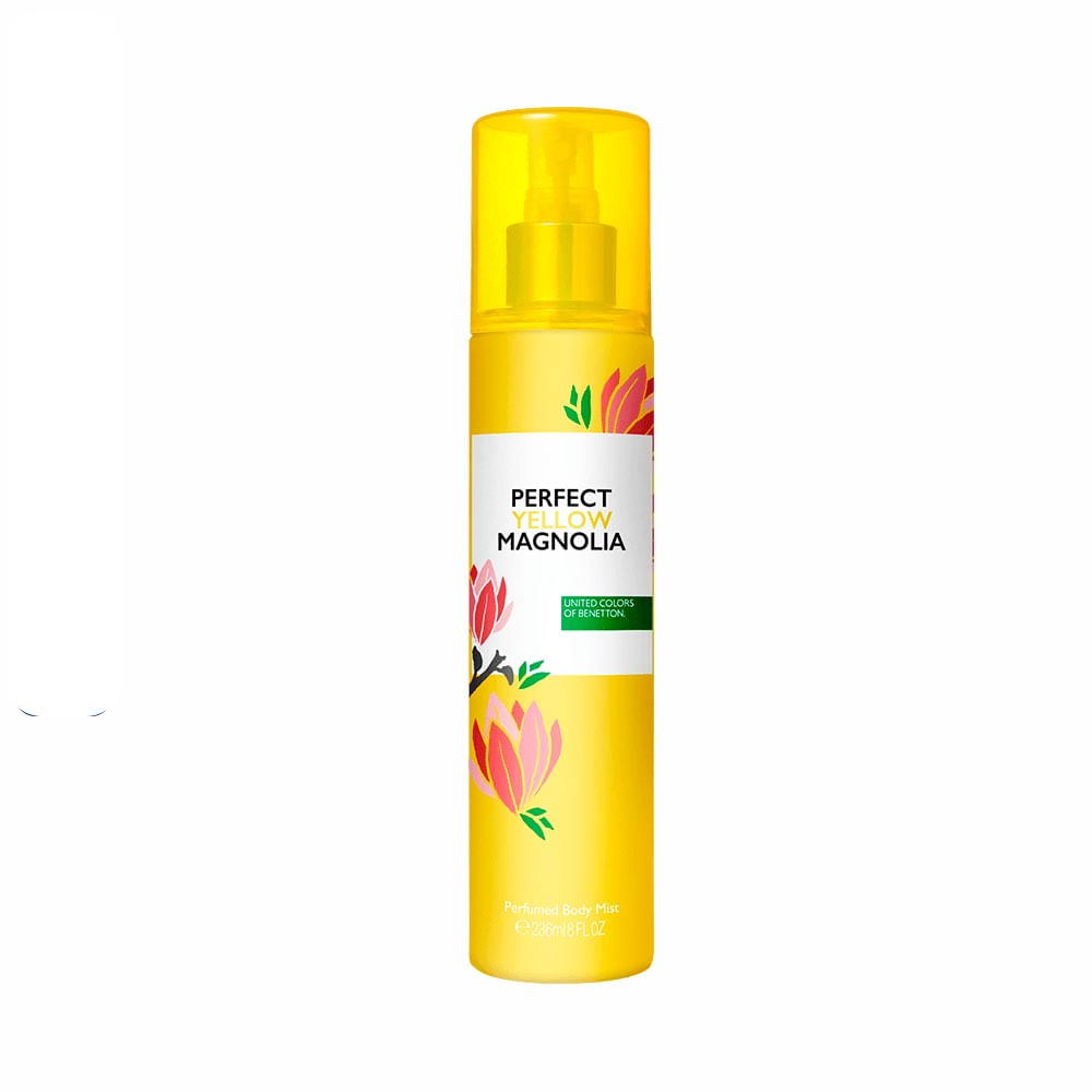 Body Splash Benetton Perfect Yellow Magnolia 236Ml