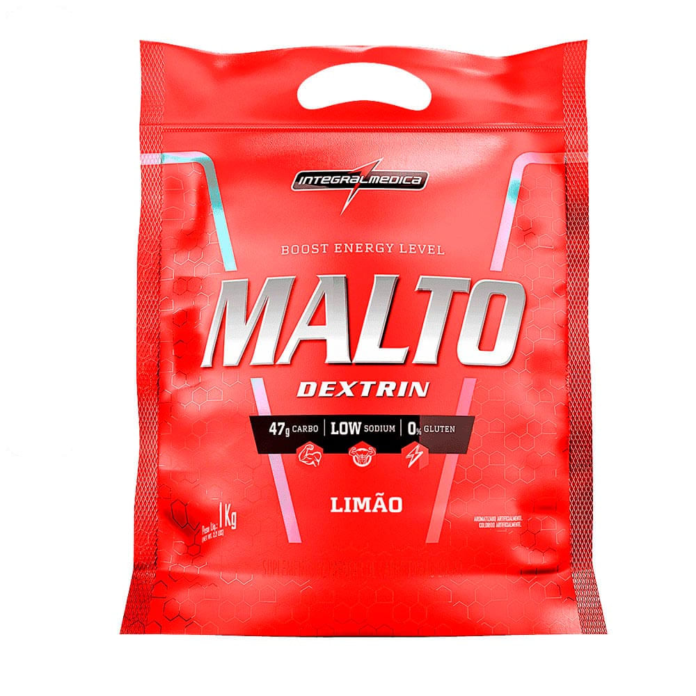 Suplemento Maltodextrin Integralmédica Limão Pouch 1Kg