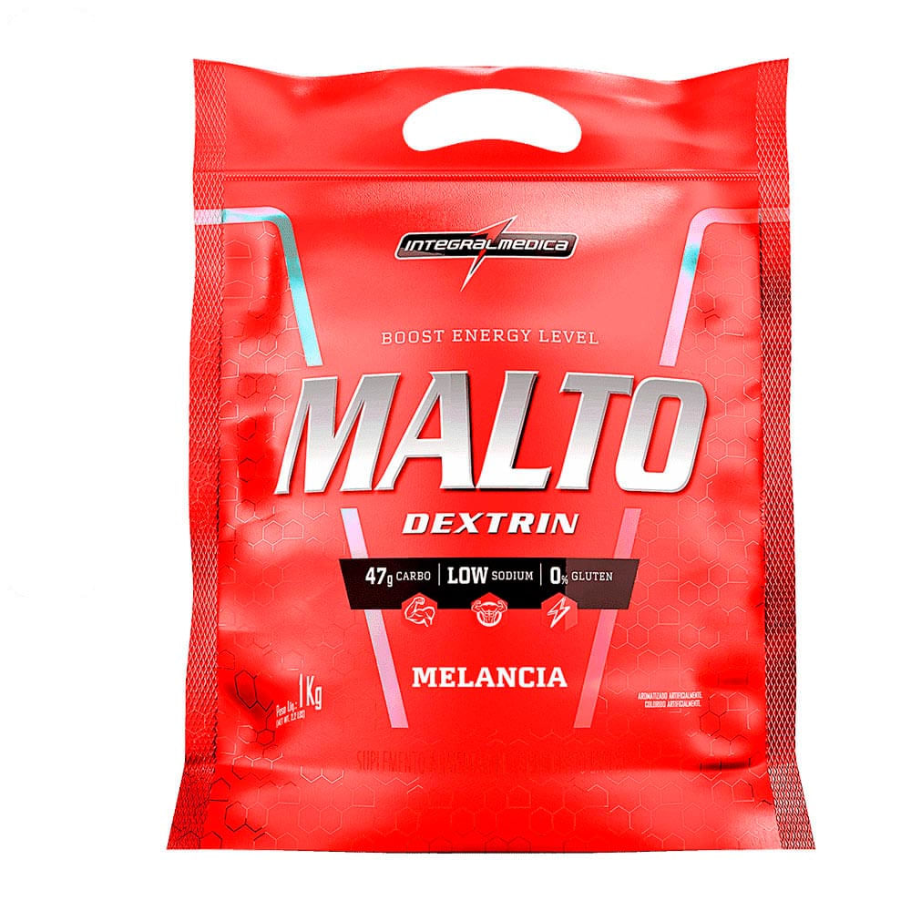 Suplemento Maltodextrin Integralmédica Melancia Pouch 1Kg