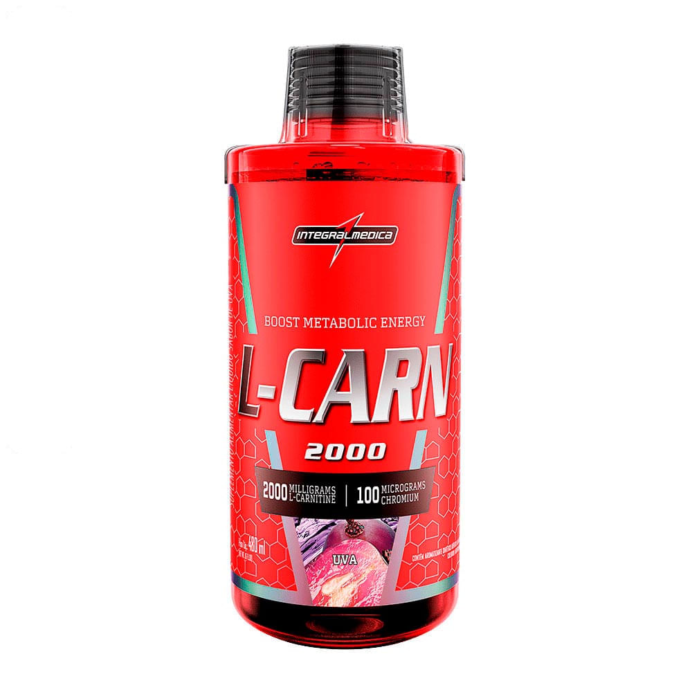 Suplemento L-Carn 2000 Integralmédica Uva 480 ML